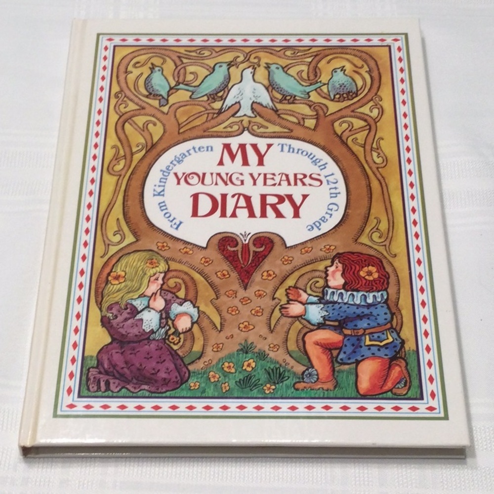 My Young Years Diary Hardback Book​
